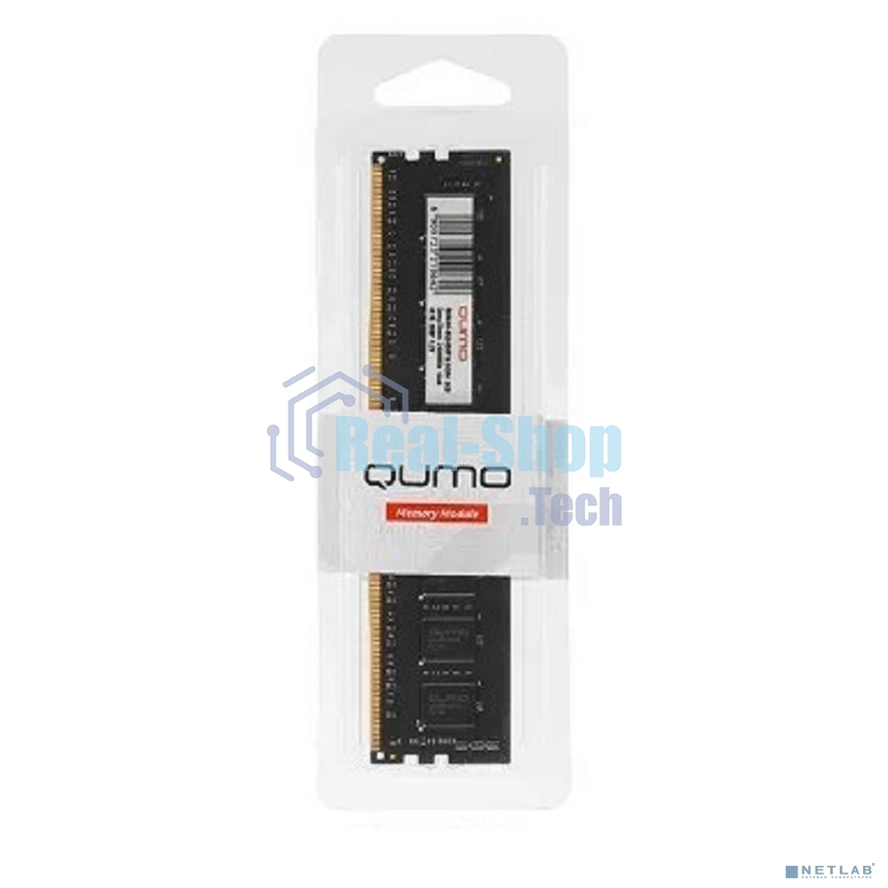 Оперативная память Qumo, DDR4, 8GB (1x8GB), 3200MHz, CL22, DIMM