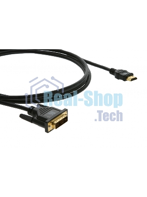 Кабель Kramer C-HM/DM-6 HDMI-DVI (Вилка - Вилка), 1,8 м