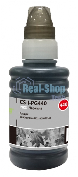 Чернила Cactus CS-I-PG440 черный (100мл) Canon Pixma MG2140/MG3140