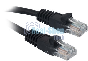 Патч-корд Buro UTP cat.5e 7м серый RJ-45 (m)-RJ-45 (m)