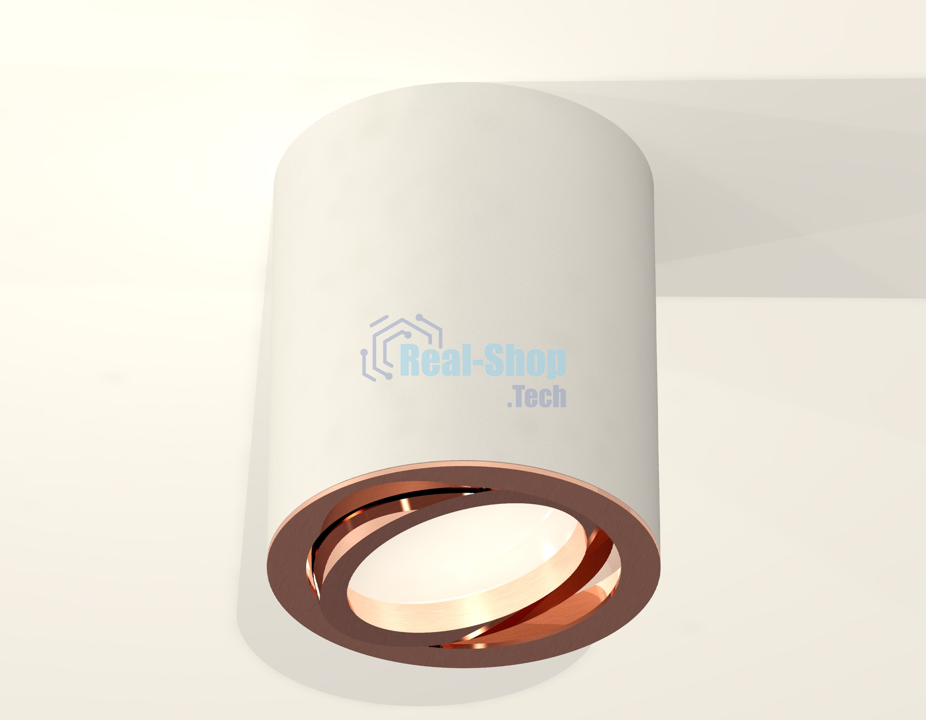 Светильник Ambrella Light XS7421004 SWH/PPG белый песок/золото розовое полированное MR16 GU5.3 (C7421, N7005)