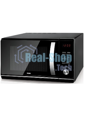 Микроволновая печь BBK 23MWG-851T/B черный, 23 л, 800 Вт, поворотный механизм/кнопки