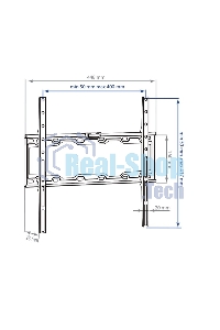 Кронштейн для LED/LCD телевизоров Kromax ELEMENT-3 черный
