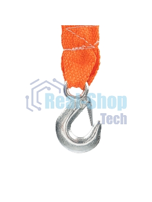 Трос буксировочный Rexant 2.5 т, 5 м, с двумя крюками, в чехле