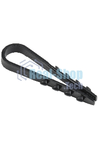 Дюбель-хомут 5-10мм d=5мм для круглого кабеля нейлон черный (уп.100шт) ИЭК UHH36-5-10-100