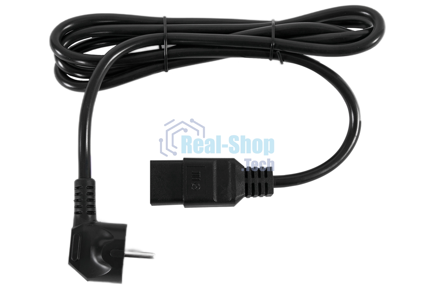 Шнур питания Rem R-16-CORD-C19-S-1.8 C19-Schuko проводник.:3x1.5мм2 1.8м 250В 16А (упак.:1шт) черный