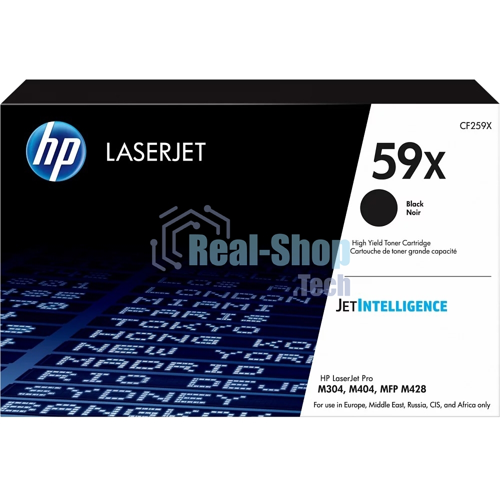 Картридж лазерный HP 59X черный для LJ M304/M404/MFP M428 10000 стр