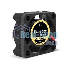 Вентилятор для корпуса ExeGate ExtraPower EP02510S2P-5 черный, 25 мм, 12000 об/мин, 26 дБ, 2 pin