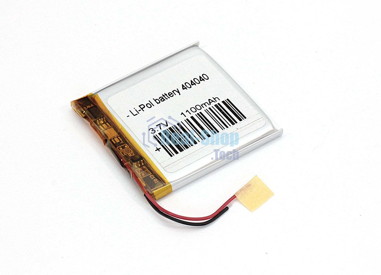 Аккумулятор Li-Pol (батарея) 4x40x40 мм 2pin 3.7V/550mAh