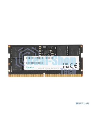 Оперативная память Apacer, DDR5, 16GB (1x16GB), 4800MHz, CL40, SO-DIMM