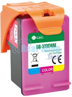 Картридж струйный G&G GG-3YM74AE 653 многоцветный (18 мл) для HP DeskJet Plus Ink Advantage 6075/6475