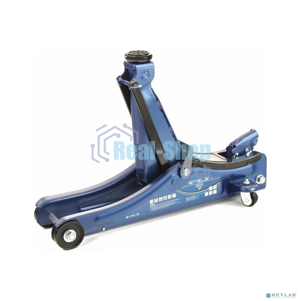 Домкрат Stels 51129 гидравлический подкатной 2 тонны low profile 80-380 мм