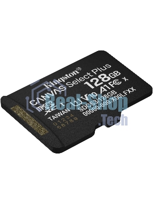 Флеш карта microSDXC 128Gb Kingston SDCS3/128GbSP Canvas Select Plus w/o adapter
