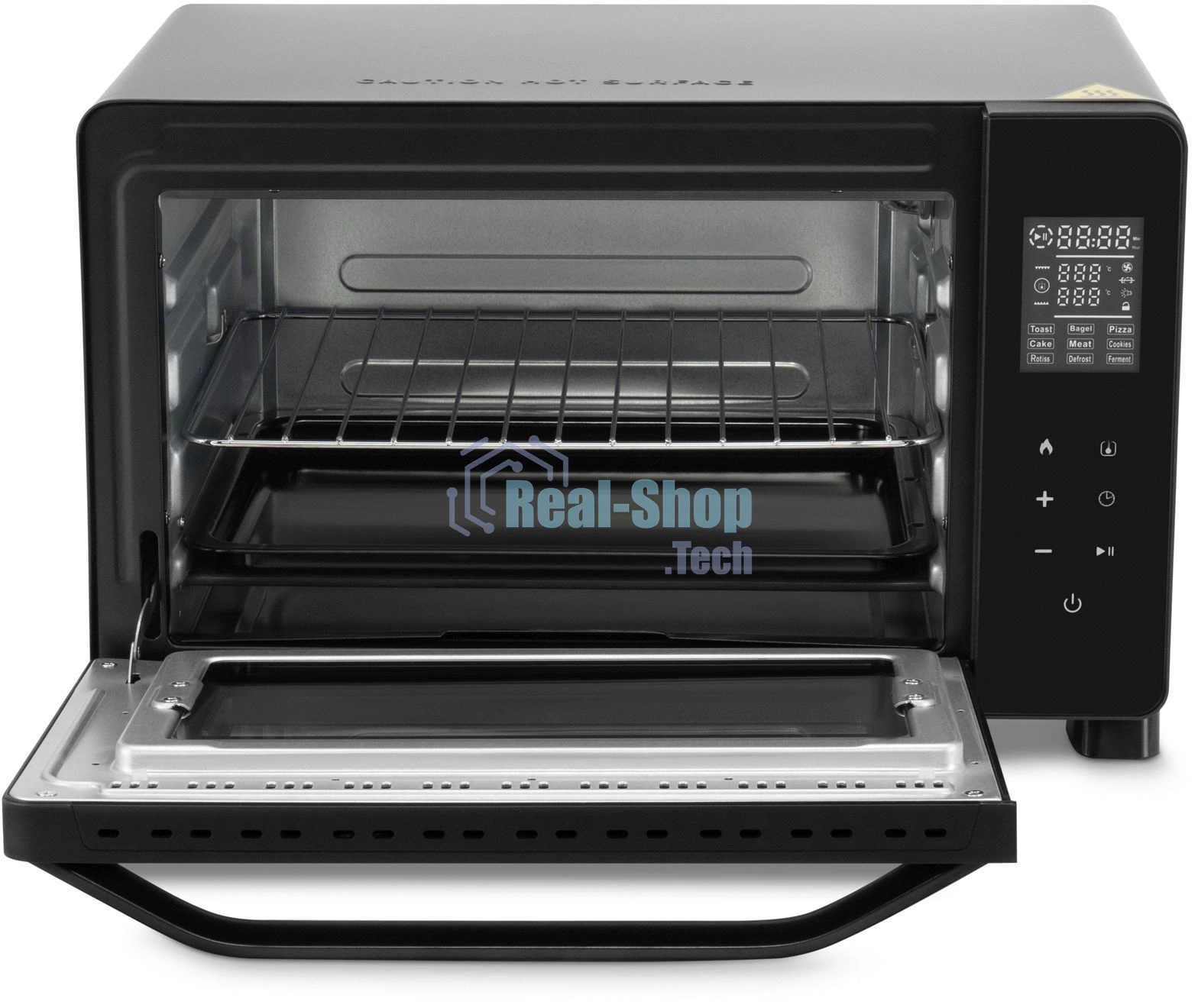 Мини-печь Hyundai MIO-HY088 23 л, 1500 Вт, черный