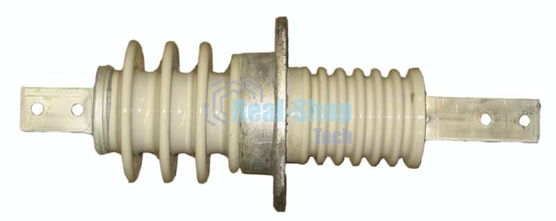 Изолятор проходной ИПУ-10/630-7.5 УХЛ1 (овал. фланец) Электрофарфор 00-00000157