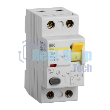 Выключатель дифференциального тока (УЗО) 2п 16А 30мА тип AC ВД1-63 ИЭК MDV10-2-016-030