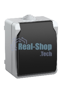 Розетка ИЭК Форс РСб20-3-ФСр1м с/з открытой установки