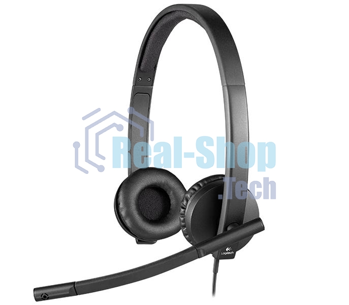 Гарнитура проводная Logitech Headset H570E USB 981-000575 Stereo OEM