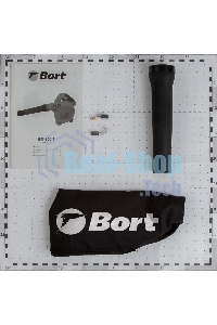 Воздуходувка Bort BSS-900-R 900Вт пит.:от сети синий