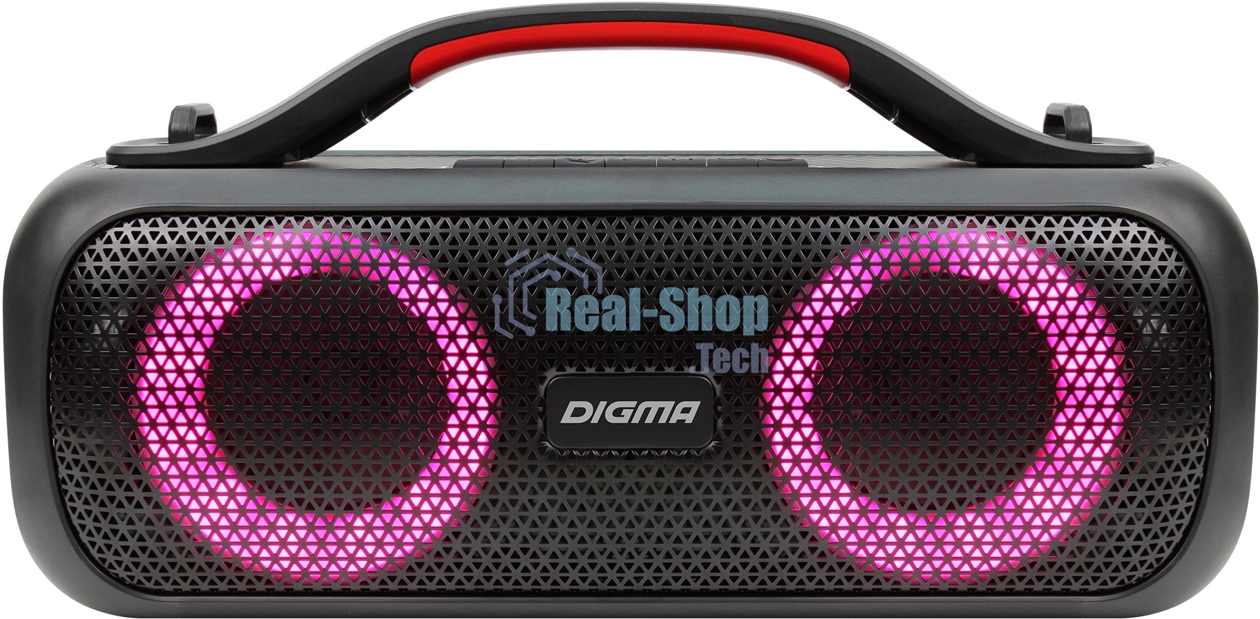 Колонка портатитвная Digma D-PS1531 черный/черный 40W 2.0 BT 10м 3000mAh (SP1531B)