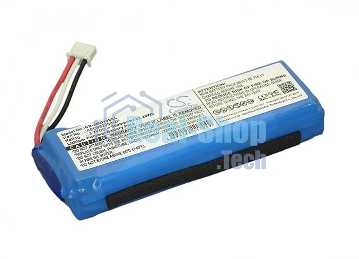 Аккумуляторная батарея CameronSino CS-JMD200SL для JBL Charge 3.7V 6000mAh 22.20Wh