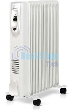 Обогреватель масляный Ballu Comfort BOH/CM-11WDN (11 секций) белый, 2200 Вт, 27 м2, термостат