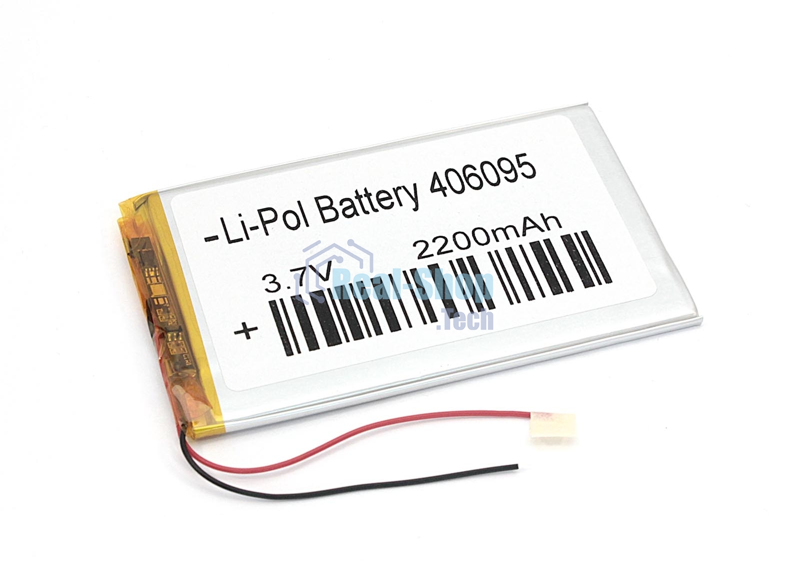 Аккумулятор Li-Pol (батарея) 4x60x95мм 2pin 3.7V/2200mAh