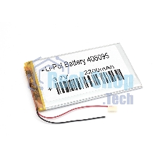 Аккумулятор Li-Pol (батарея) 4x60x95мм 2pin 3.7V/2200mAh