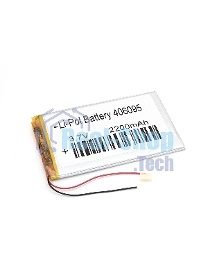 Аккумулятор Li-Pol (батарея) 4x60x95мм 2pin 3.7V/2200mAh