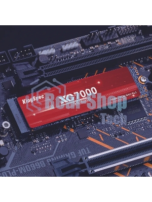 Накопитель SSD KingSpec XG7000, 1Tb, PCIe 4.0 x4, M.2 2280, NVMe, R/W 7400/6600