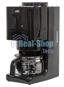 Кофеварка капельная JVC JK-CF37 черный, зерновой/молотый, 0.6 л, 730 Вт