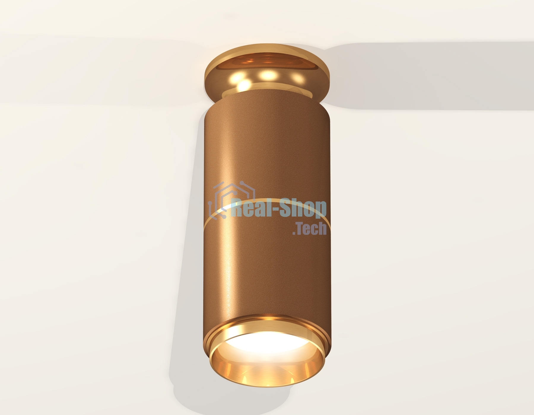Светильник Ambrella Light XS6304190 SCF/PYG кофе песок/золото желтое полированное MR16 GU5.3 (N6905, C6304, A2062, N6124)