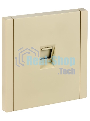 Розетка компьютерная IEK FORTE&PIANO FP432 RJ45 кат.5E ваниль