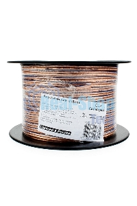 Акустический кабель Cablexpert CC-TC2x1,5-50M, прозрачный,  50 м, на катушке