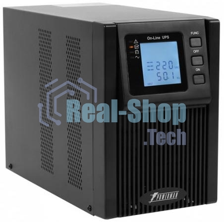 Источник бесперебойного питания Powerman Online 3000 Plus черный external battery pack (not included)(БЕЗ БАТАРЕИ)