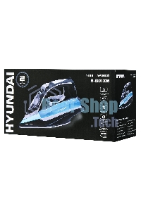 Утюг Hyundai H-SI01336 2800Вт черный/голубой