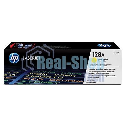 Картридж лазерный HP CE322A 128A желтый для CLJ Pro CM1415FN/CM1415FNW/CP1525N/CP1525NW 1300 стр.