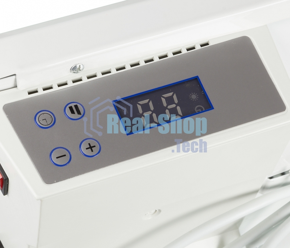 Конвектор Ресанта ОК-2000Е белый, 2000 Вт, 20 м2, термостат, дисплей