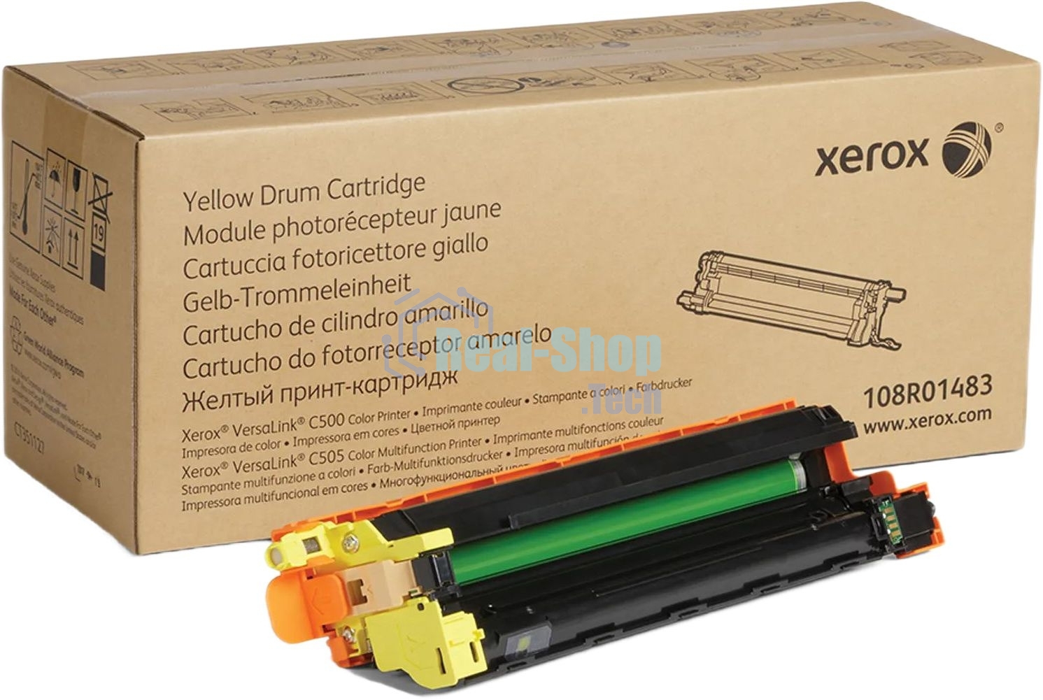 Барабан XEROX 108R01483 желтый,yellow (40000 стр) для XEROX VersaLink C500/C505(Channels)