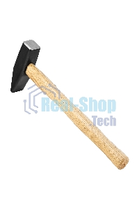 Молоток слесарный Sparta 800 г, квадратный боек, деревянная рукоятка