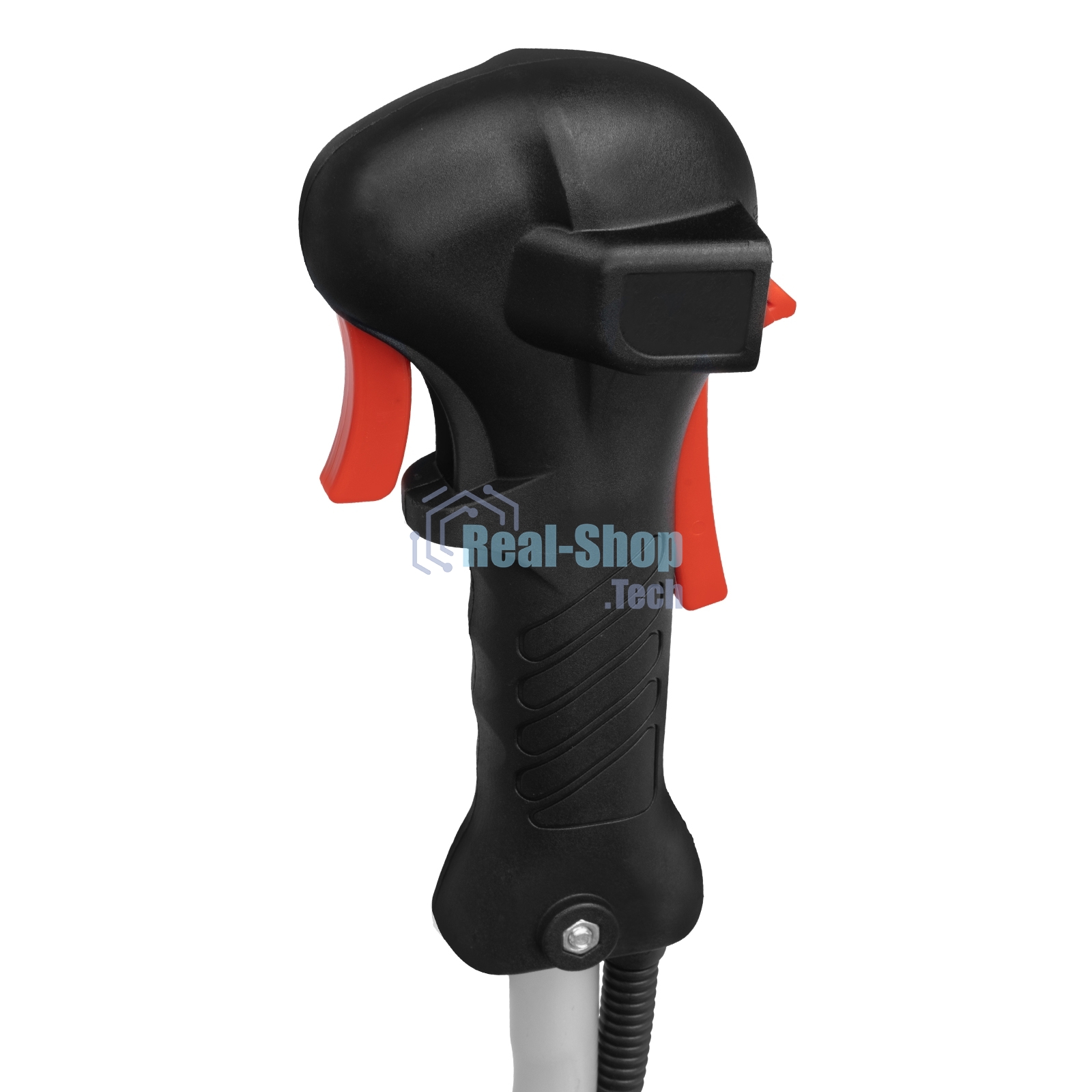 Триммер бензиновый Denzel DT-43E, 43 см3, неразъемная штанга, электростартер, состоит из 2 частей