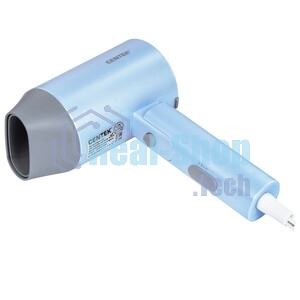 Фен Centek CT-2203 синий, 1600 Вт, компактный, ионизация