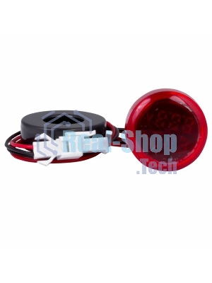 Индикатор значения тока и напряжения ED16-22AVD 100А красн. PROxima EKF ed16-22avd-r