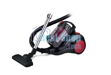 Пылесос Centek CT-2529 красный/черный мультициклон 2000/350Вт, стакан 1,5 л, телескоп металл. трубка