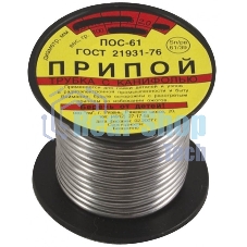 Припой FIT 60589пос-61 с канифолью 50 г