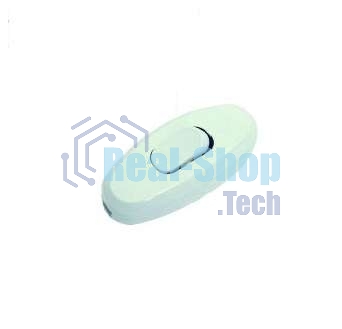 Переключатель на шнур Makel бел.