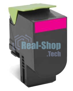 Картридж Lexmark с тонером, пурпурный, 1000 стр. для CX310/410/510, Return