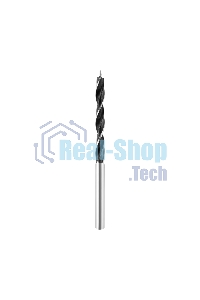 Сверло по дереву Kranz 5х85 мм, цилиндрический хвостовик