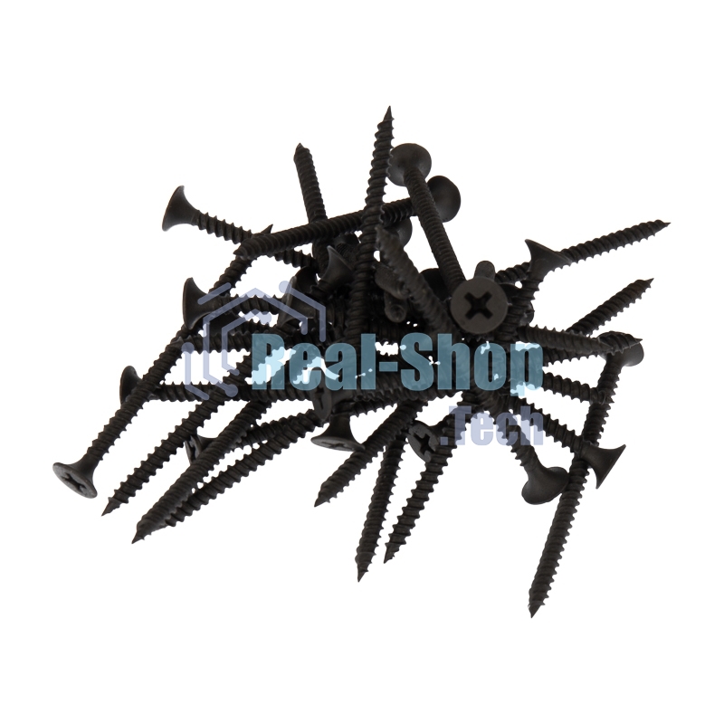 Саморез гипсокартон-металл Kranz 3.5х55, пакет (50 шт./уп.)