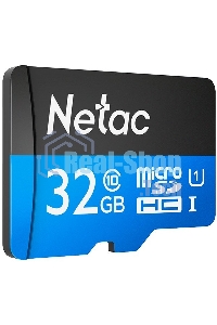 Флеш карта microSDHC 32Gb Netac P500 NT02P500STN-032G-S (без SD адаптера) 80Mb/s
